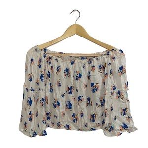 Floral Flowy Long sleeve Top